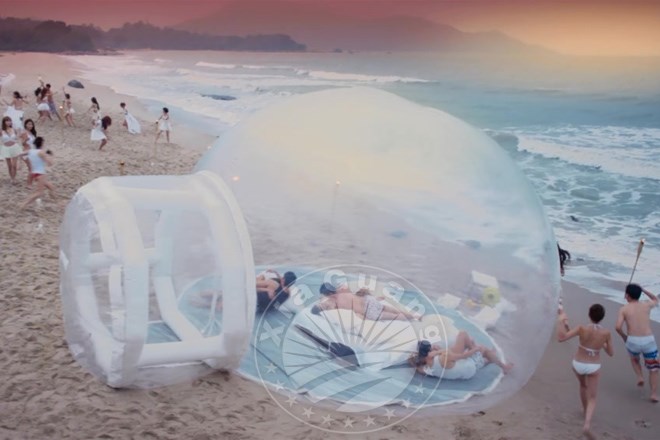 沂水充气球形帐篷